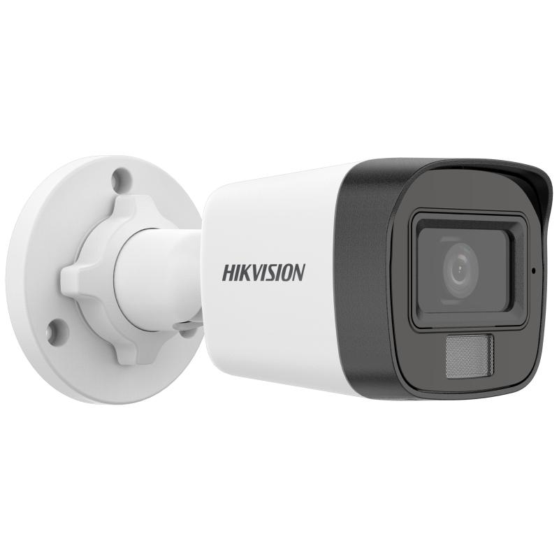 HIKVISION DS-2CD1021G2-LIUF 1/2.9'' PS CMOS 2MP 2.8mm Smart Hybrid Light POE Sesli Bullet IP Güvenlik Kamera